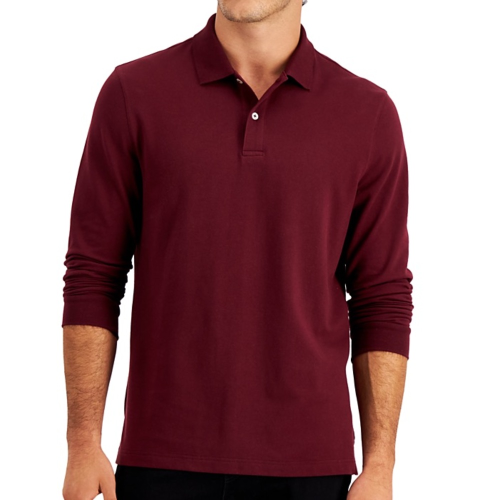CLUB ROOM Men's Solid Stretch Polo